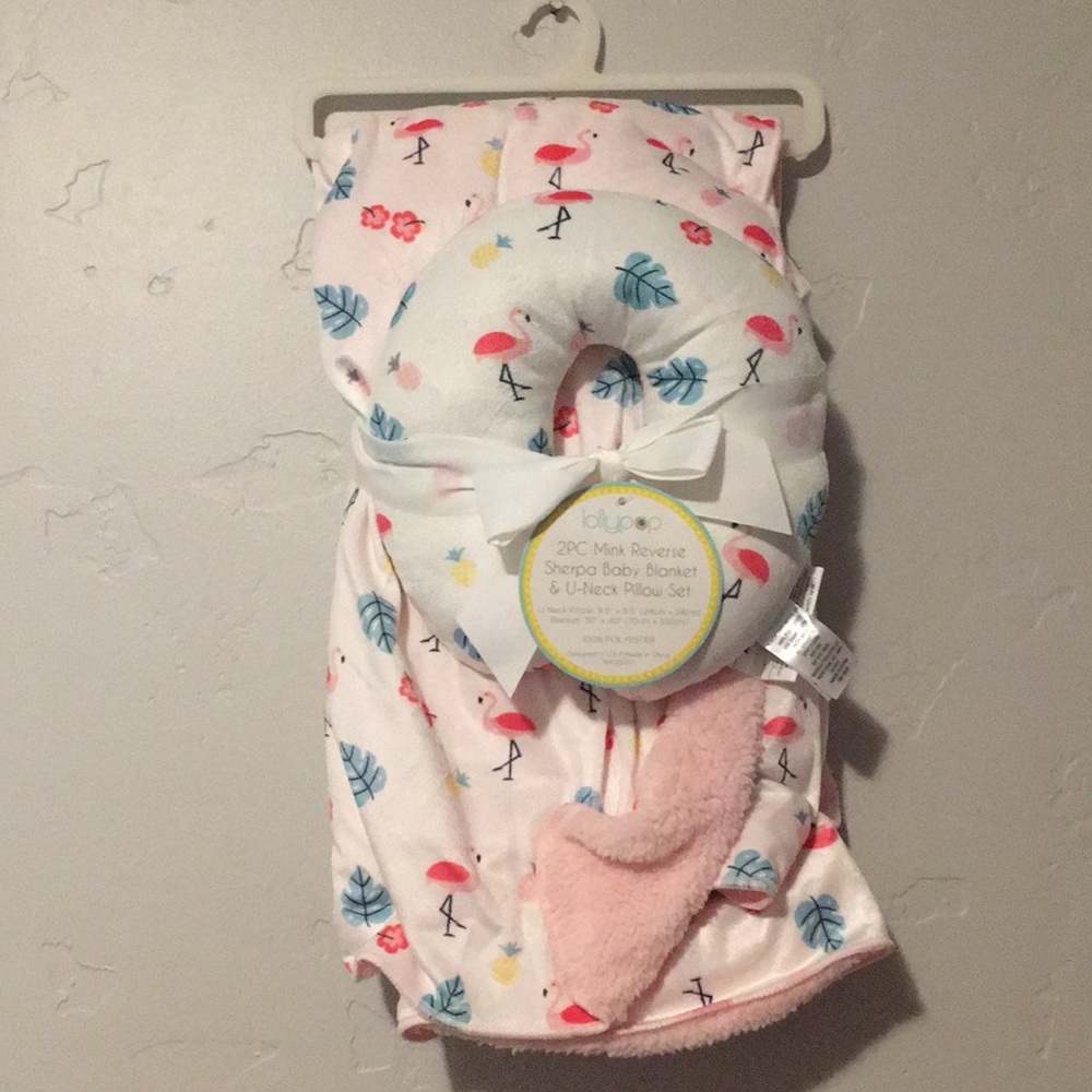 Baby blanket two piece